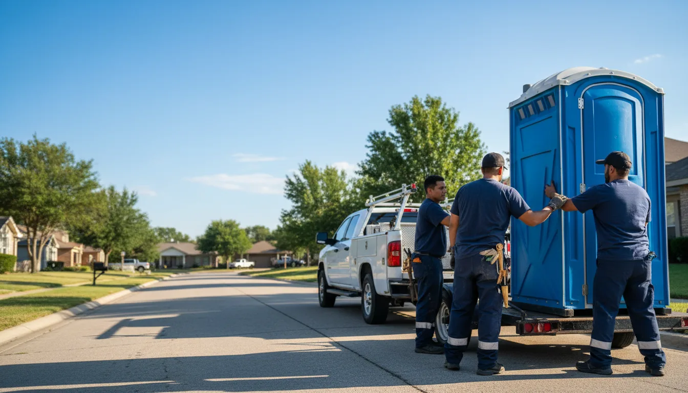 Portable Toilet Rental in Melville, LA near me